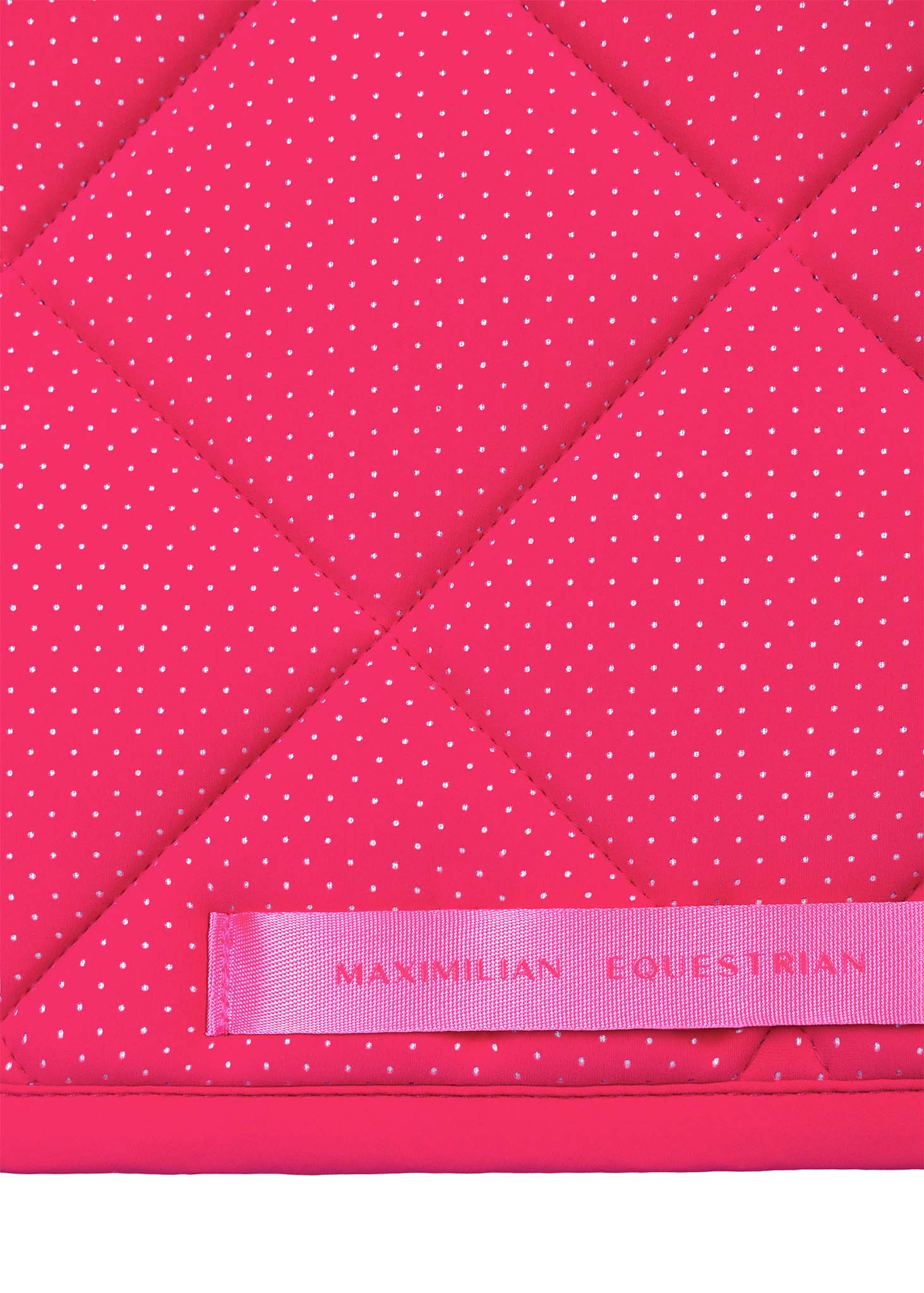 Producto ecuestre Maximilian Equestrian Aeris Jumping Saddle Pad (Cranberry) detalle 4