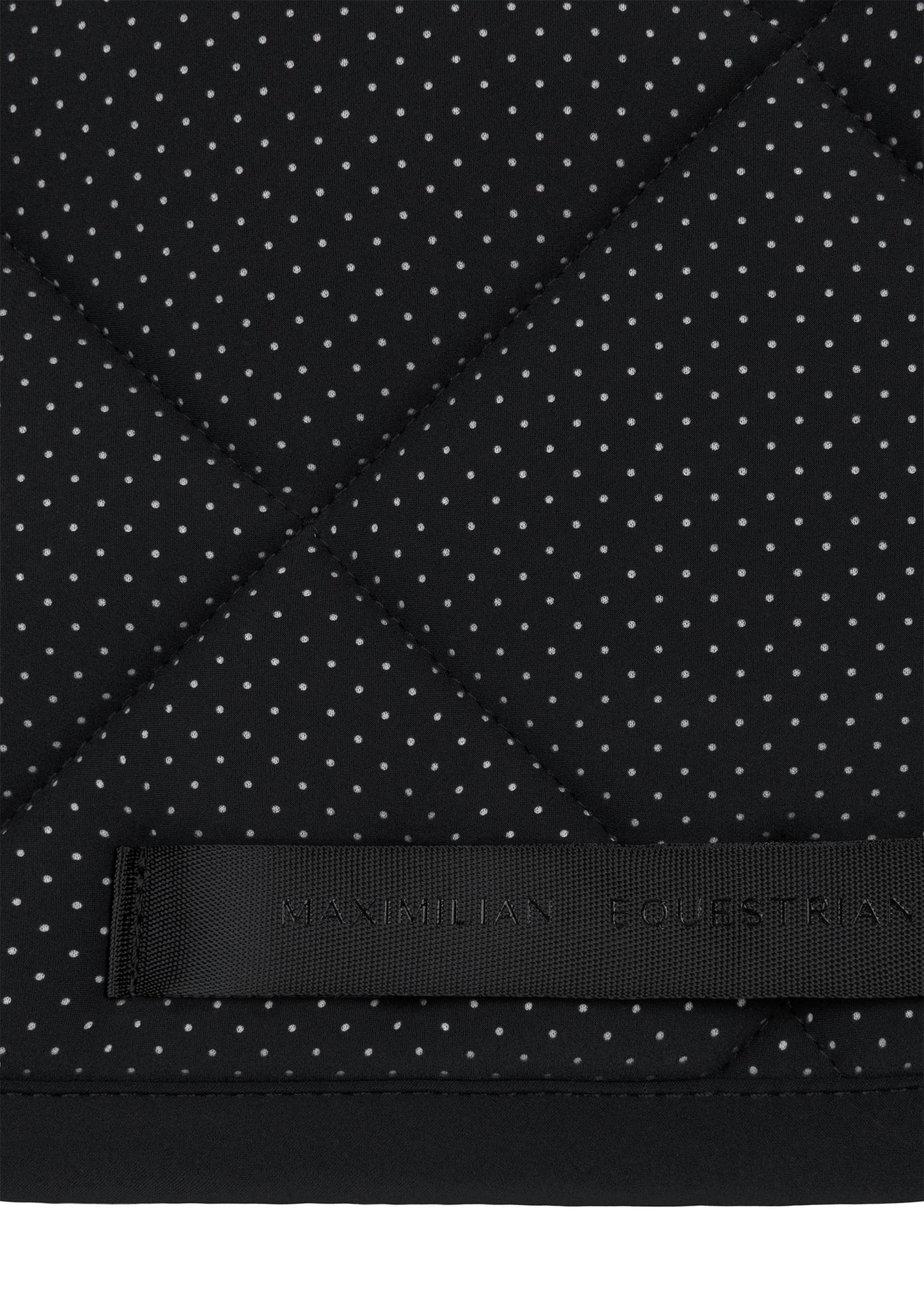 Producto ecuestre Maximilian Equestrian Aeris Dressage Saddle Pad (Black) detalle 4