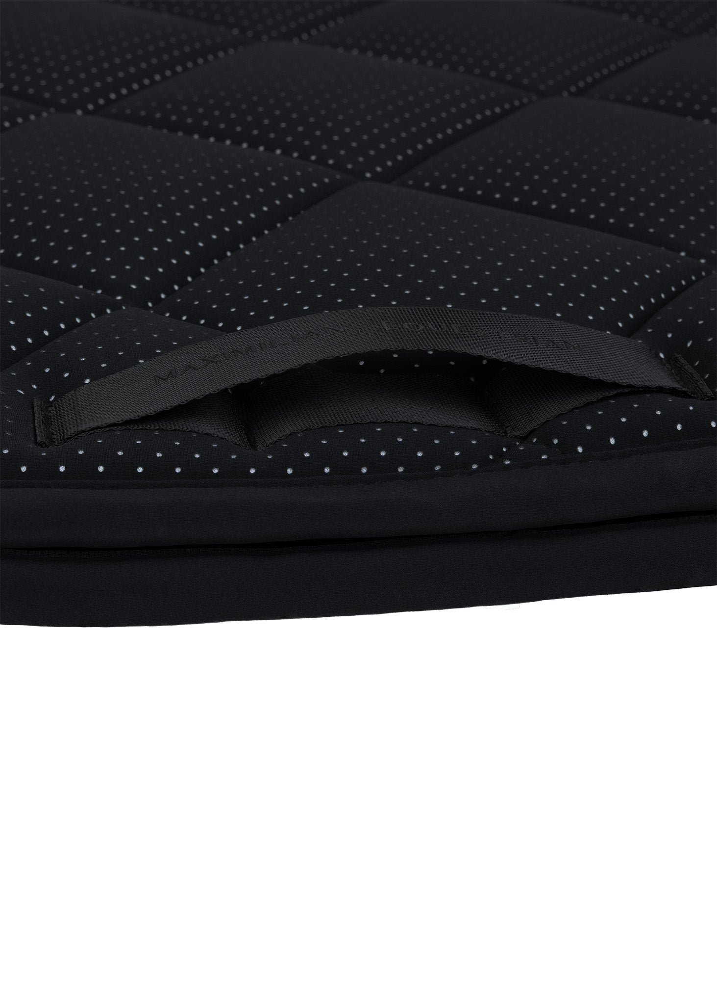 Producto ecuestre Maximilian Equestrian Aeris Dressage Saddle Pad (Black) detalle 7