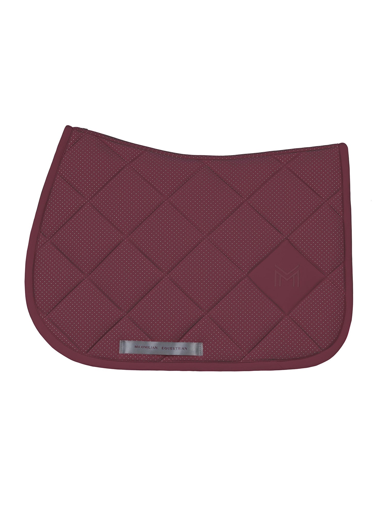 Producto ecuestre Maximilian Equestrian Aeris Jumping Saddle Pad (Rosewood) vista principal