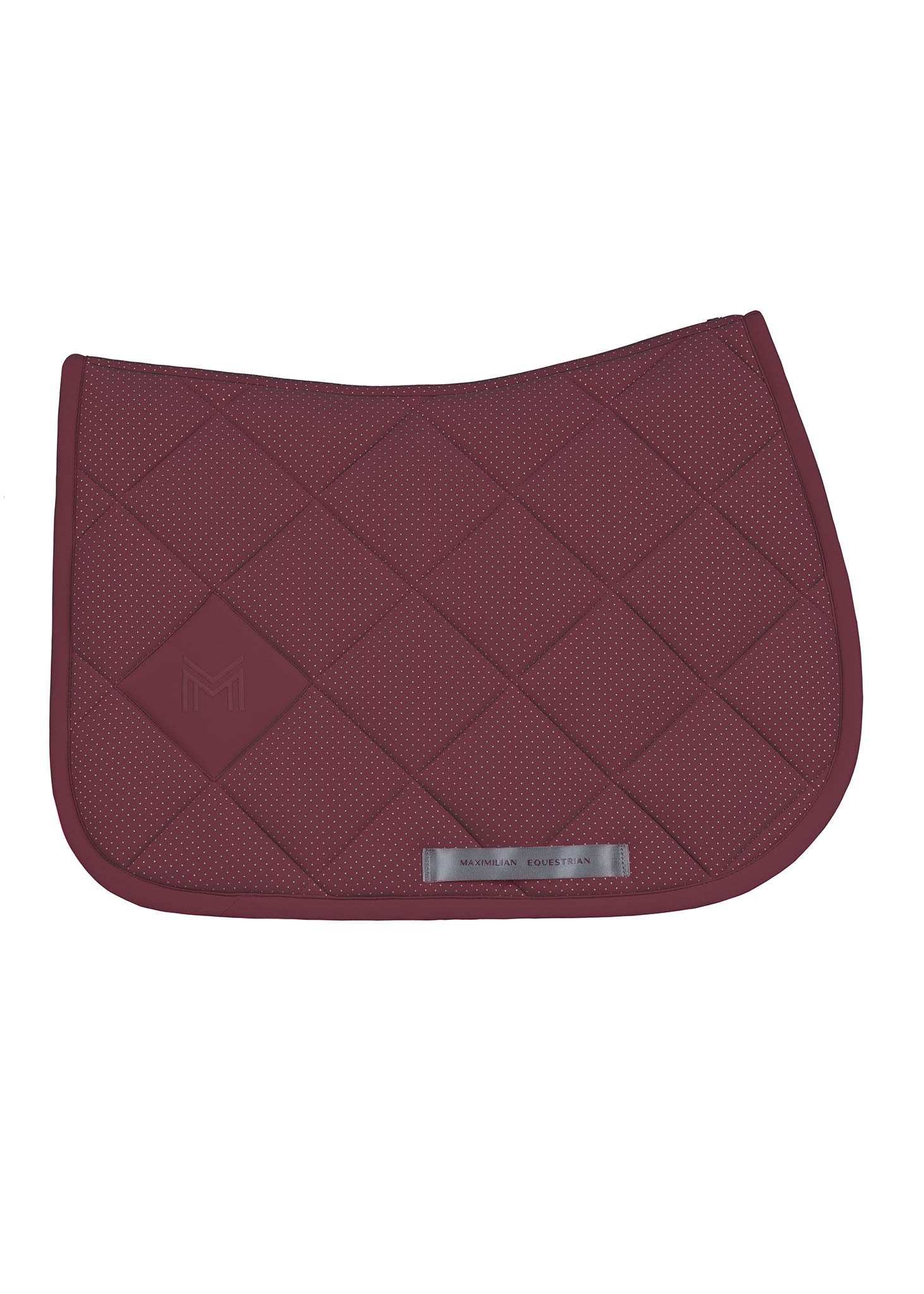 Producto ecuestre Maximilian Equestrian Aeris Jumping Saddle Pad (Rosewood) detalle 2