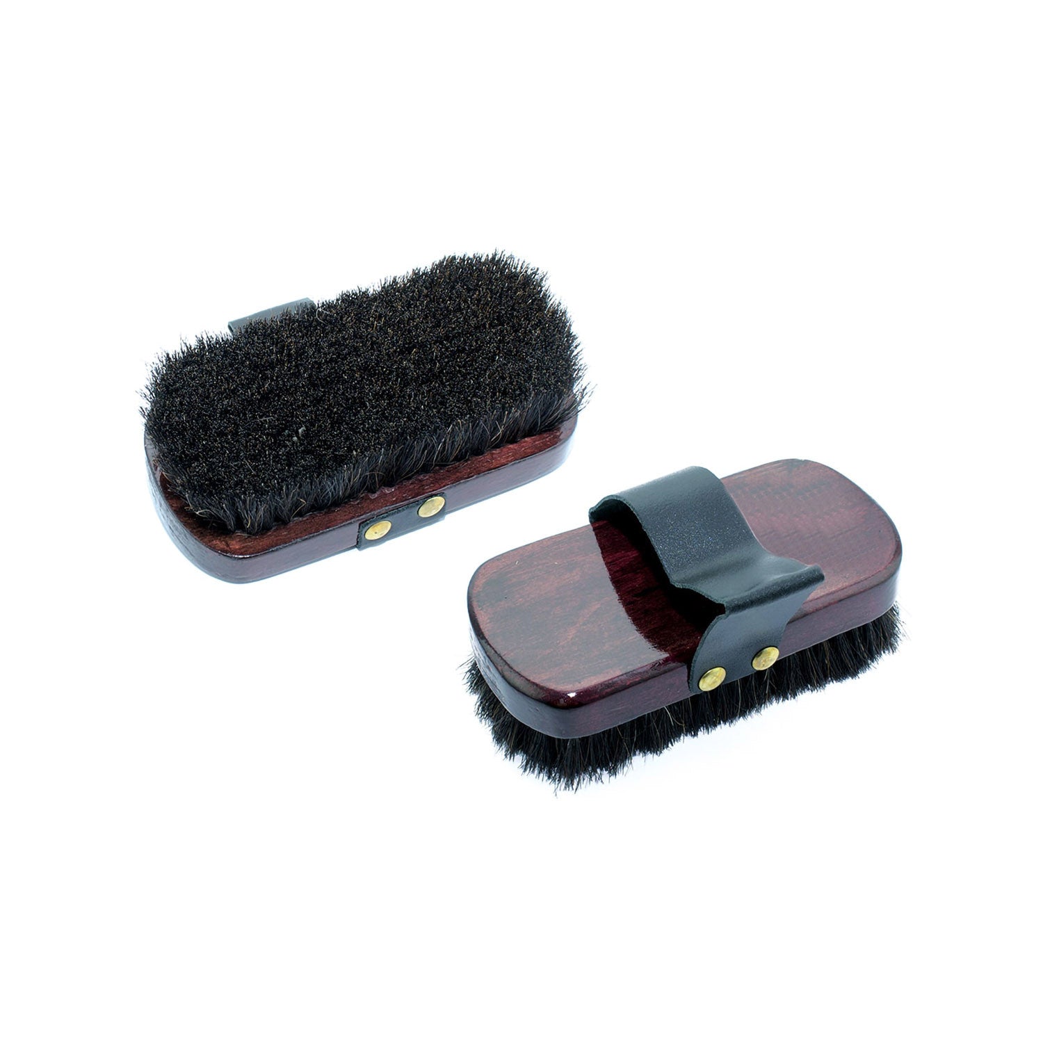 Cepillo rectangular para pony de cerdas naturales Umbria Equitazione