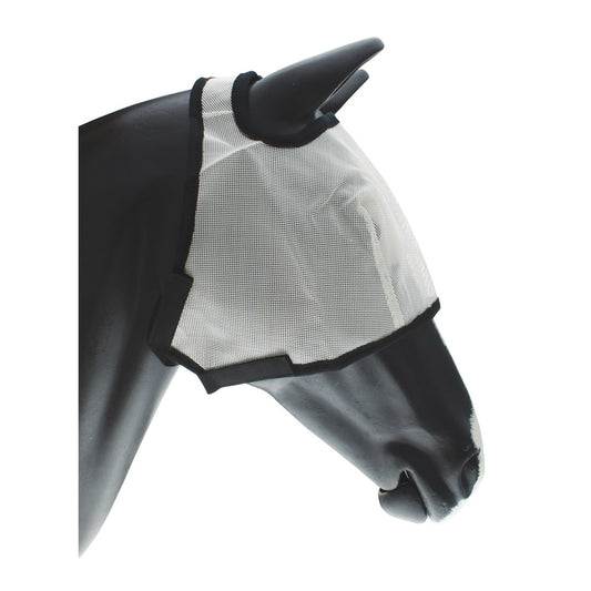 Máscara anti moscas de PVC Umbria Equitazione - Blanco