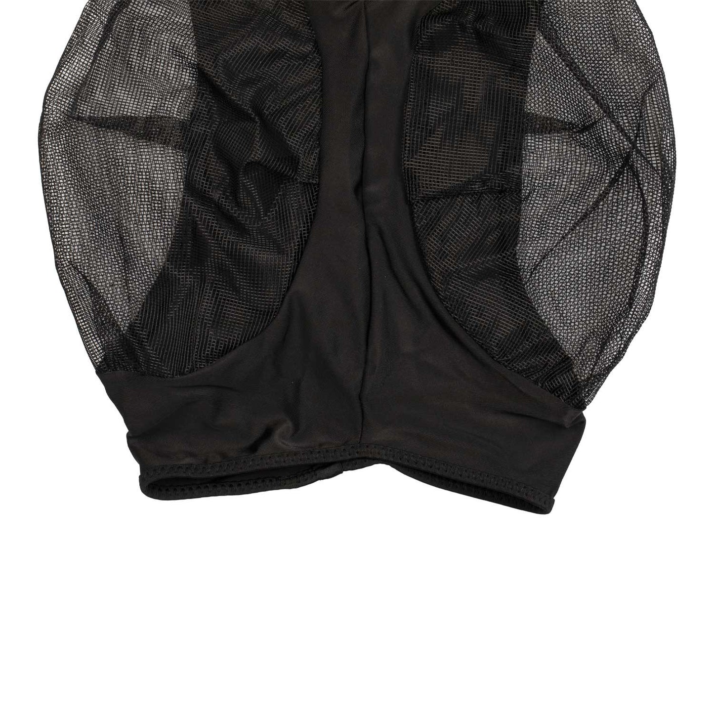 Máscara anti moscas de elastano y red con cubreorejas tech Pro-Tech - Negro
