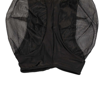 Máscara anti moscas de elastano y red con cubreorejas tech Pro-Tech - Negro