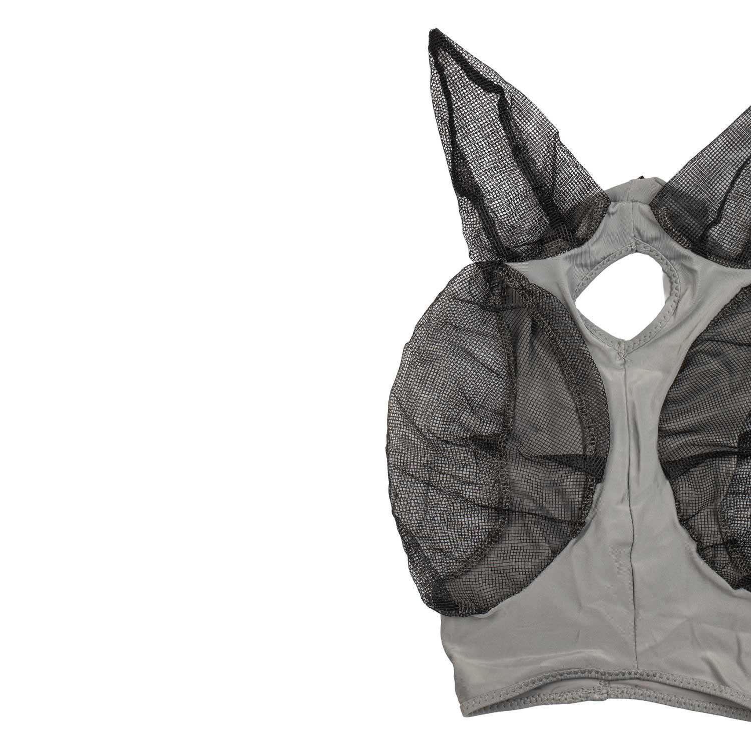 Máscara anti moscas de elastano y red con cubreorejas tech Pro-Tech - Gris