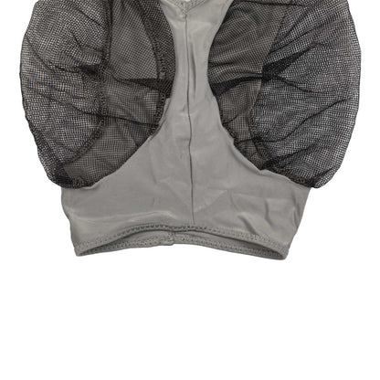 Máscara anti moscas de elastano y red con cubreorejas tech Pro-Tech - Gris