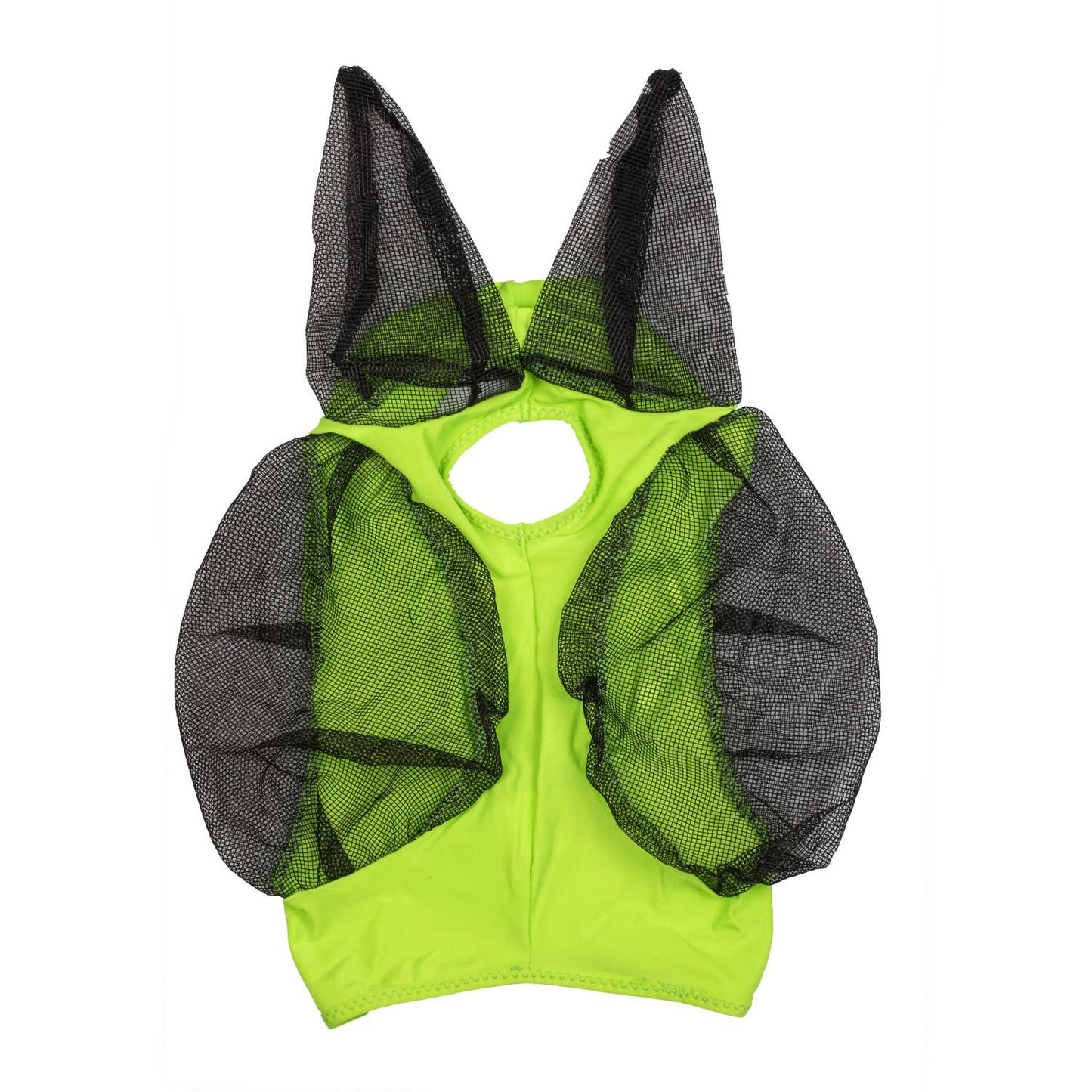 Máscara anti moscas de elastano y red con cubreorejas tech Pro-Tech - Lime