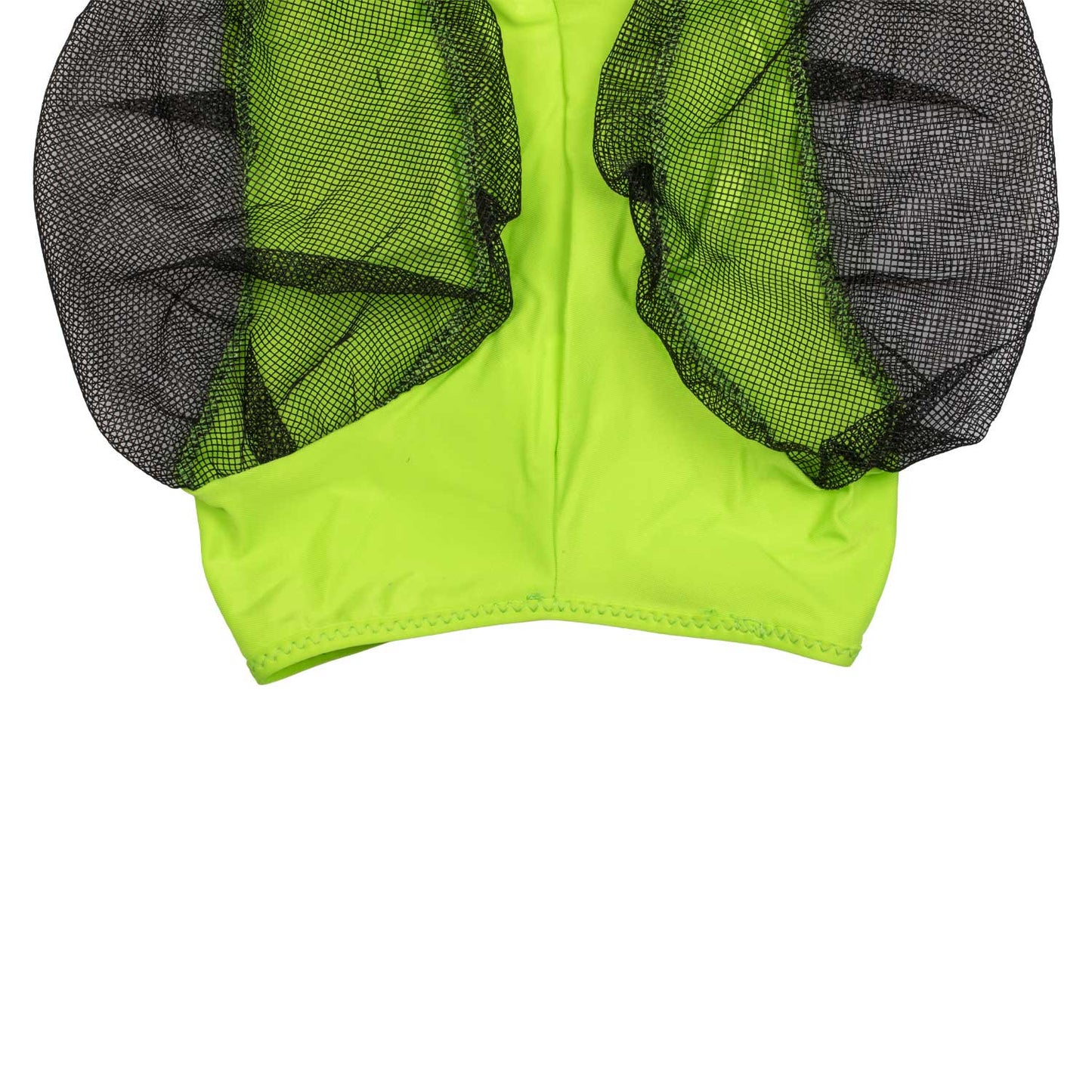 Máscara anti moscas de elastano y red con cubreorejas tech Pro-Tech - Lime