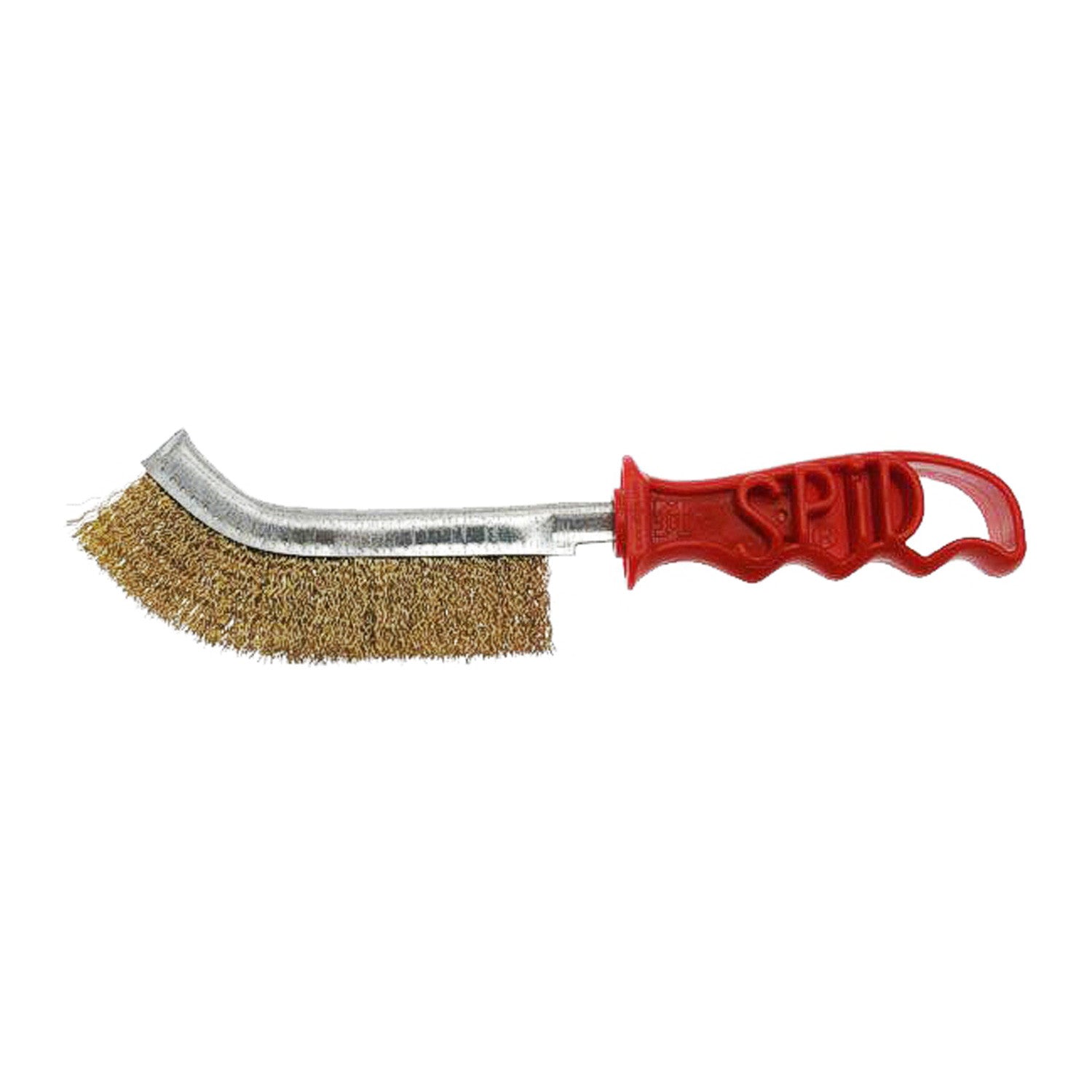 Cepillo para cascos acero latonado Umbria Equitazione