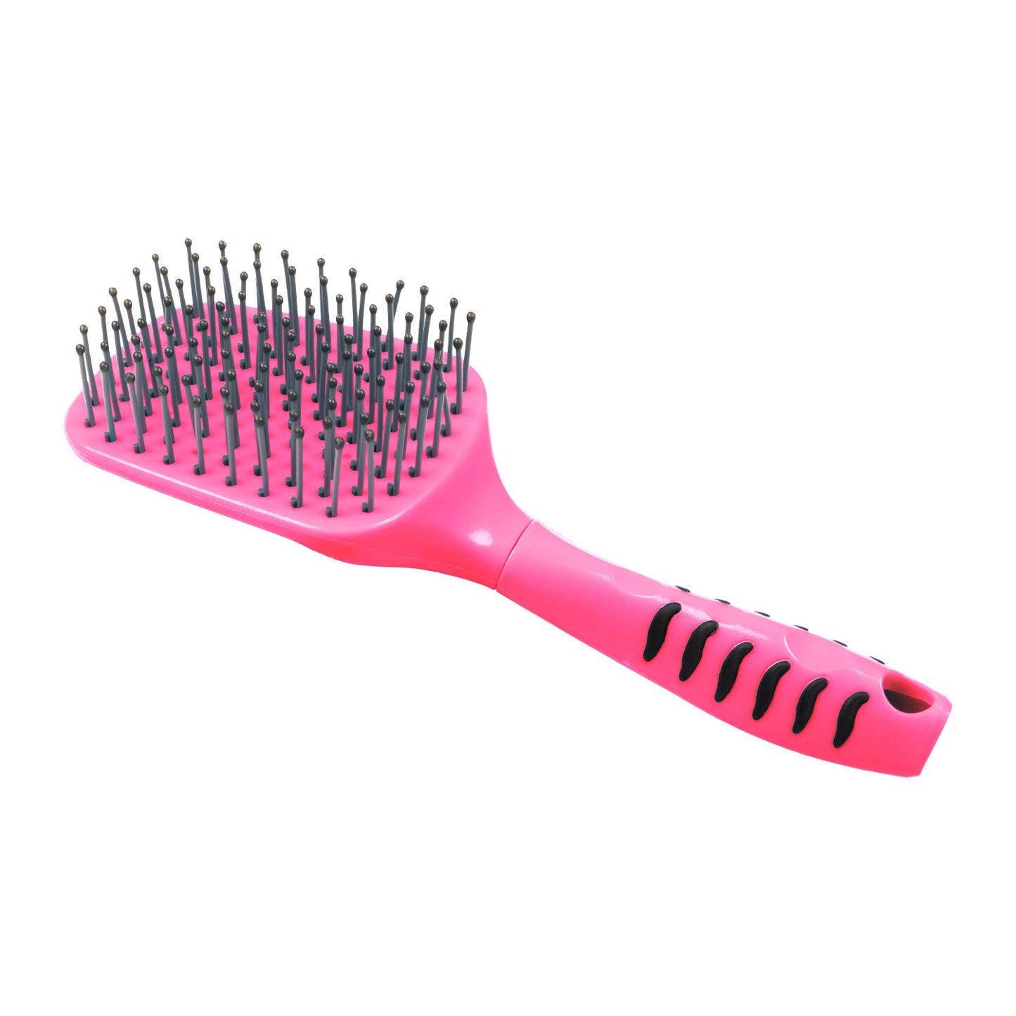 Cepillo para cola y crin con mango ergonómico lima, fucsia, turquesa Umbria Equitazione - Fucsia