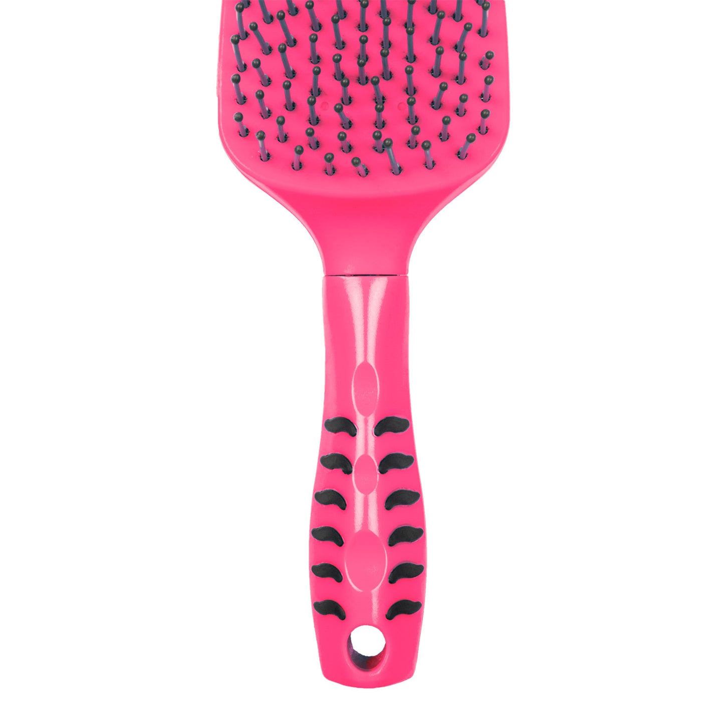 Cepillo para cola y crin con mango ergonómico lima, fucsia, turquesa Umbria Equitazione - Fucsia