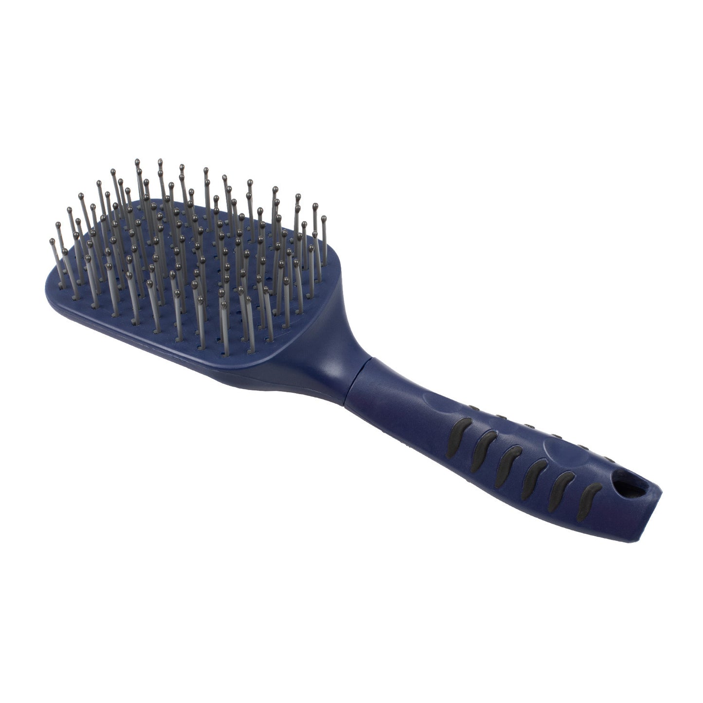 Cepillo para cola y crin con mango ergonómico lima, fucsia, turquesa Umbria Equitazione - Azul marino