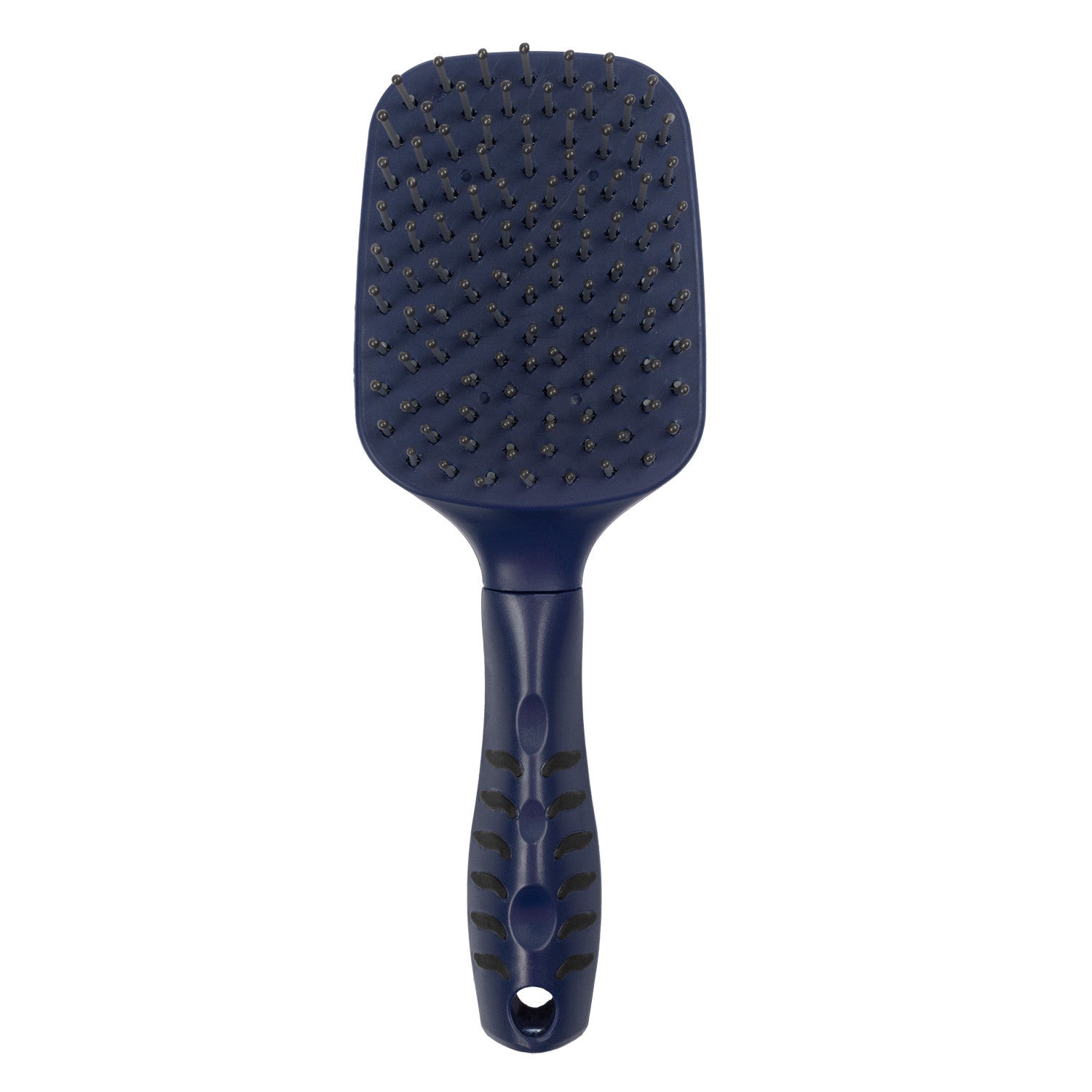 Cepillo para cola y crin con mango ergonómico lima, fucsia, turquesa Umbria Equitazione - Azul marino
