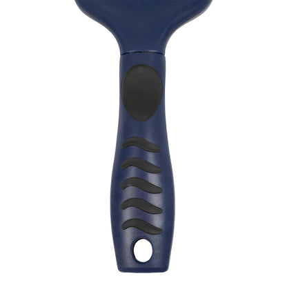 Cepillo para cola y crin con mango ergonómico lima, fucsia, turquesa Umbria Equitazione - Azul marino