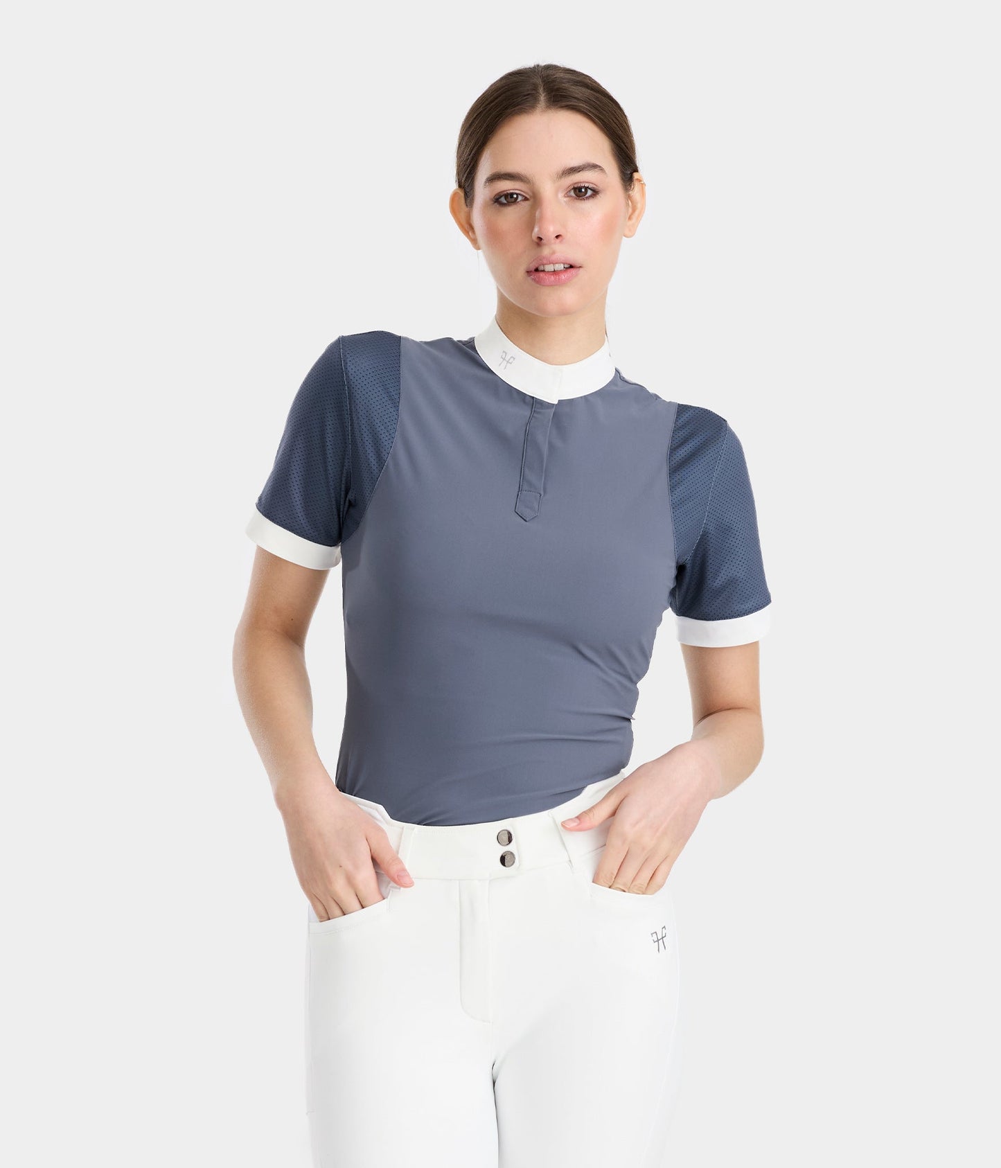 Aerolight manga corta camisa de concurso para mujer 2.0 Horse Pilot para equitación - vista 10