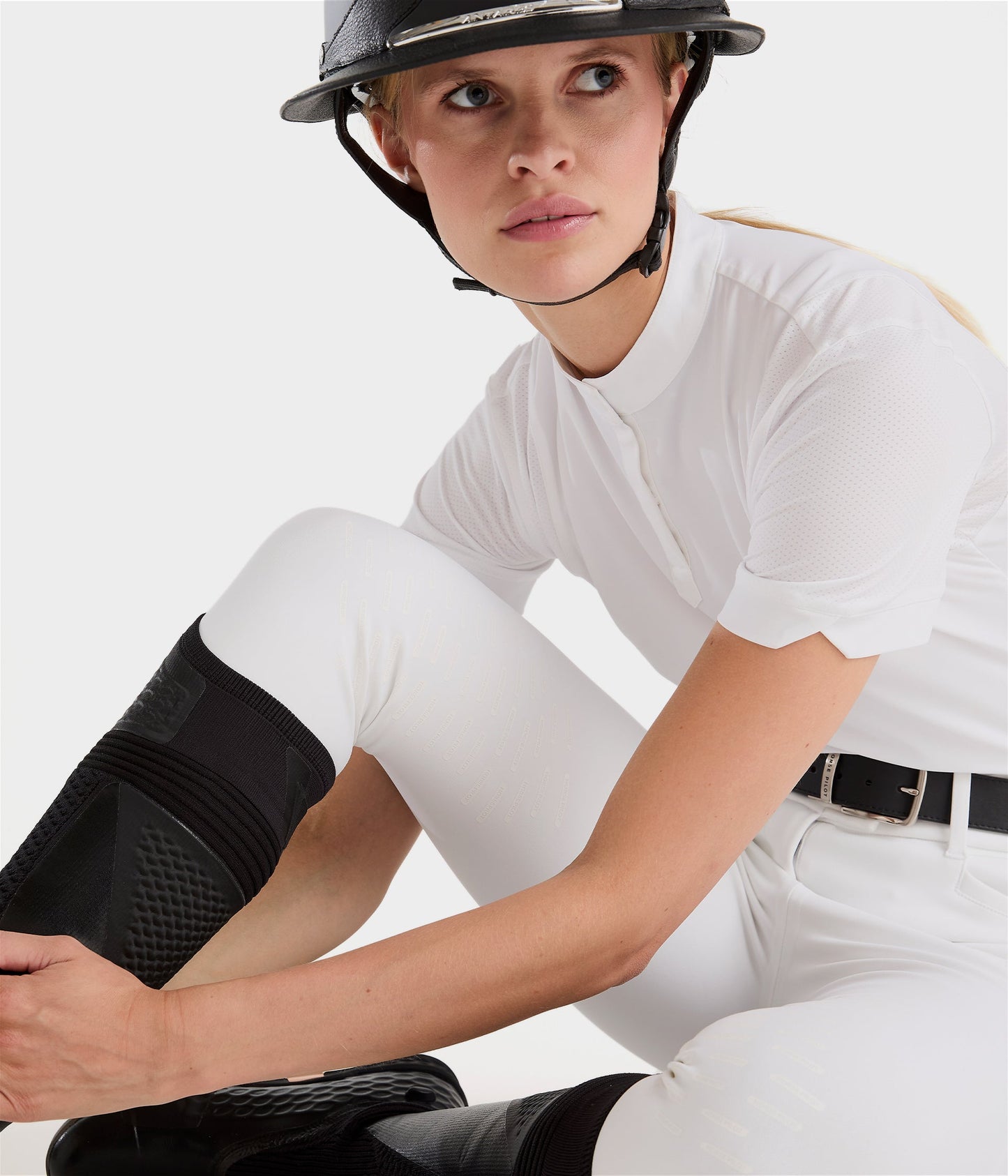 Aerolight manga corta camisa de concurso para mujer 2.0 Horse Pilot para equitación