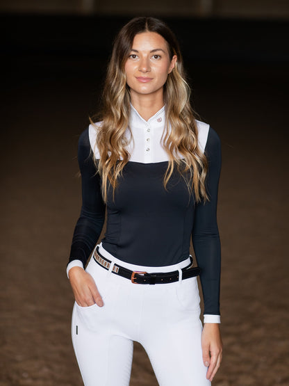 Belt Contest Equestrian Stockholm Belt Contest Dark Ocean detalle 4
