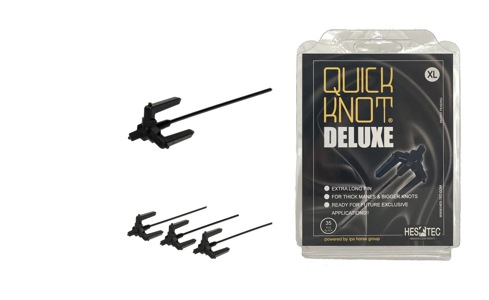 Accesorio ecuestre Ayuda Para Trenzado Quick Knot Deluxe Hes-tec para equitación