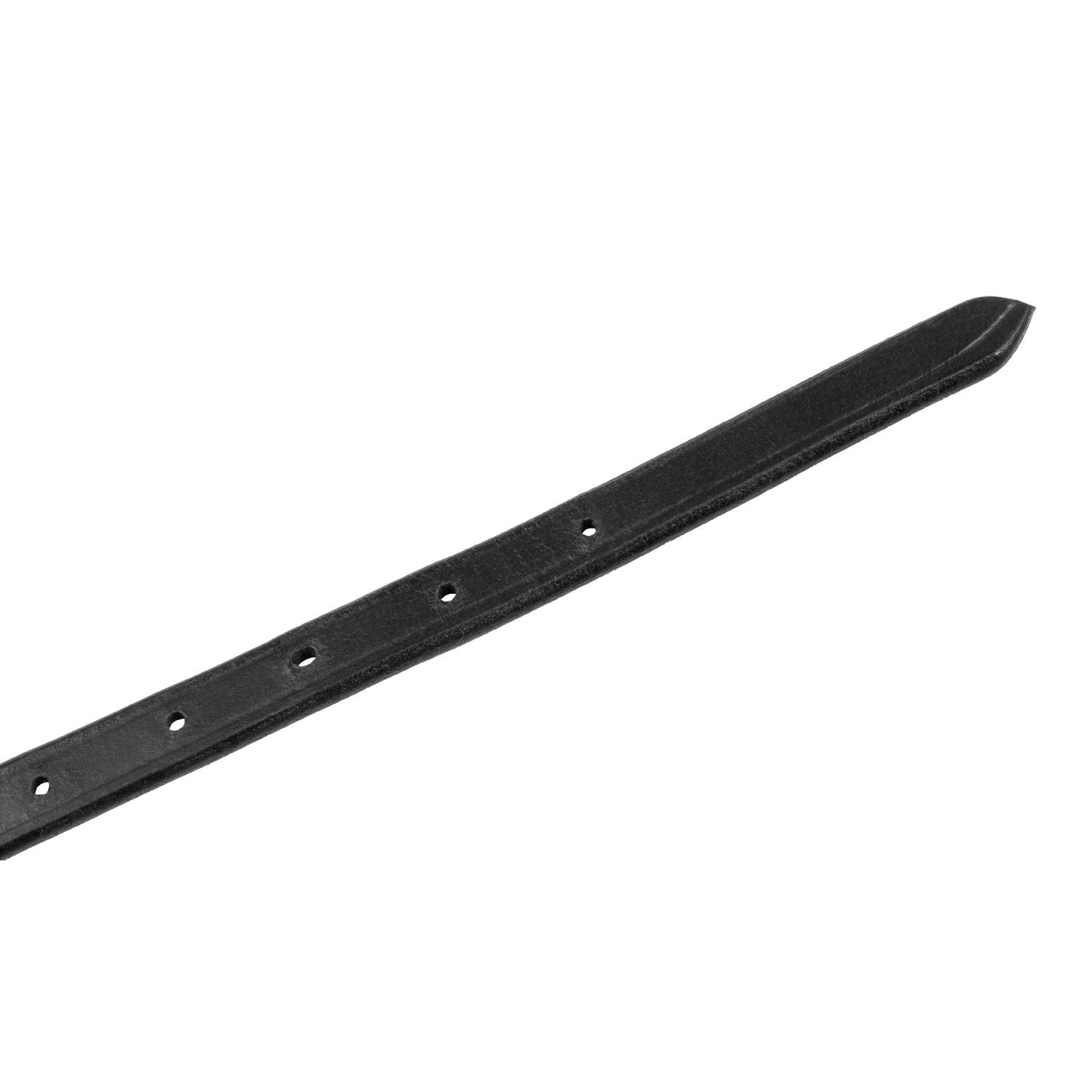Lacetillo cierra-bocas de cuero Supreme - Negro
