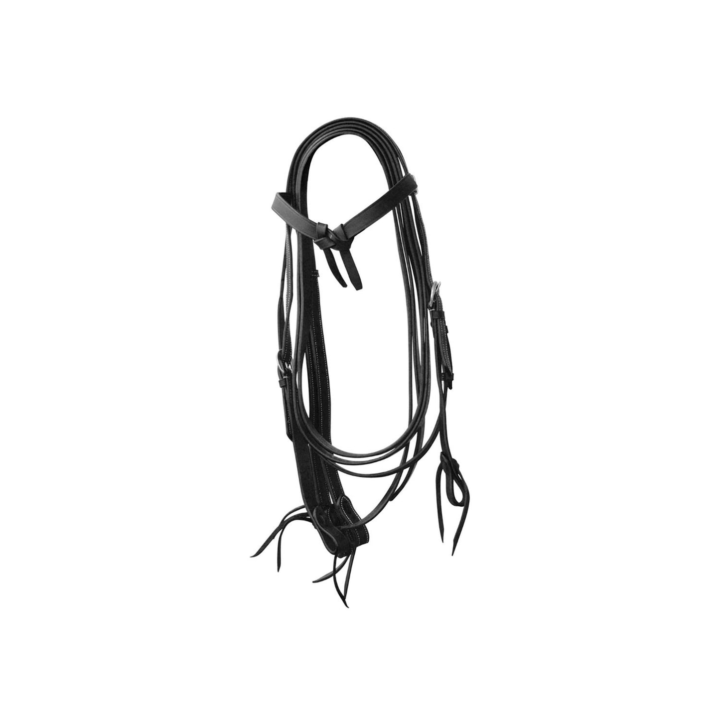 Cabezada lazo cuero liso con riendas Lakota