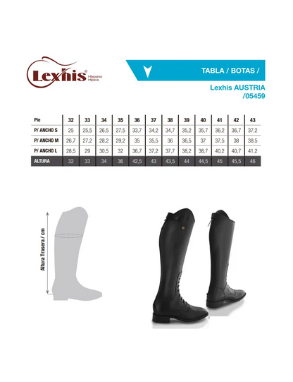 Bota Lexhis Austria-Rincón del Valle