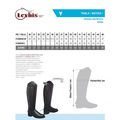 Botas Lexhis Ariana Sintética-Rincón del Valle