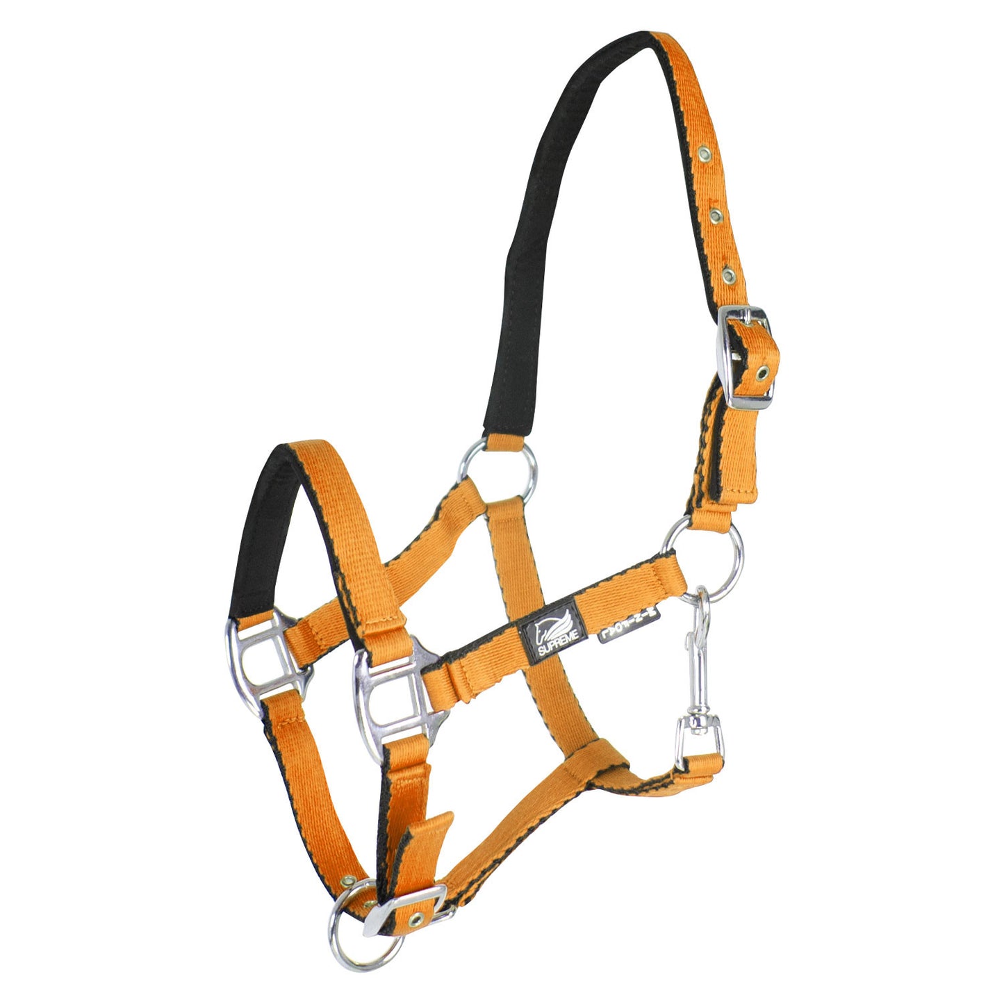Cabezale potro acolchado soft touch Supreme - Naranja