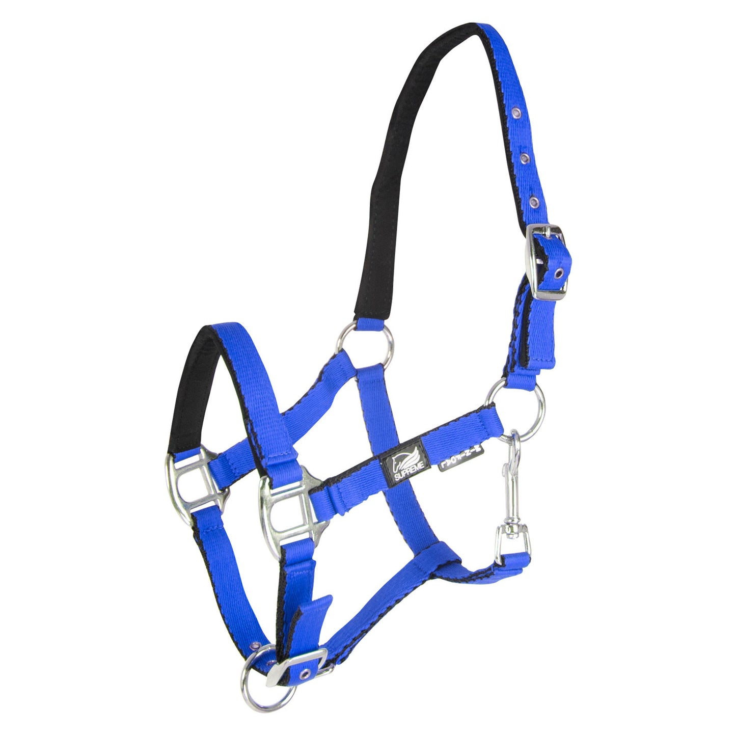 Cabezale potro acolchado soft touch Supreme - Azul royal