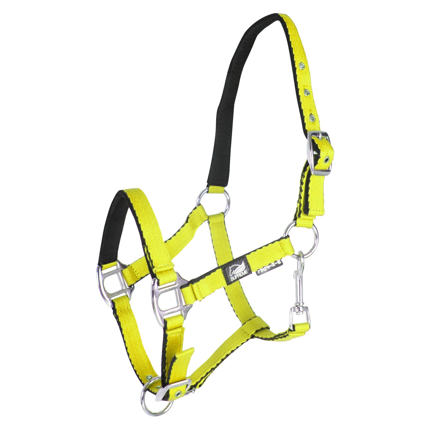 Cabezale potro acolchado soft touch Supreme - Yellow Fluo