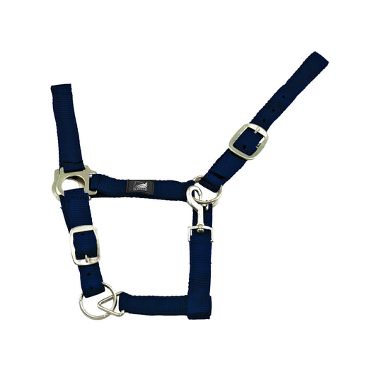 Cabezada de nailon de doble ajuste Supreme - Azul marino