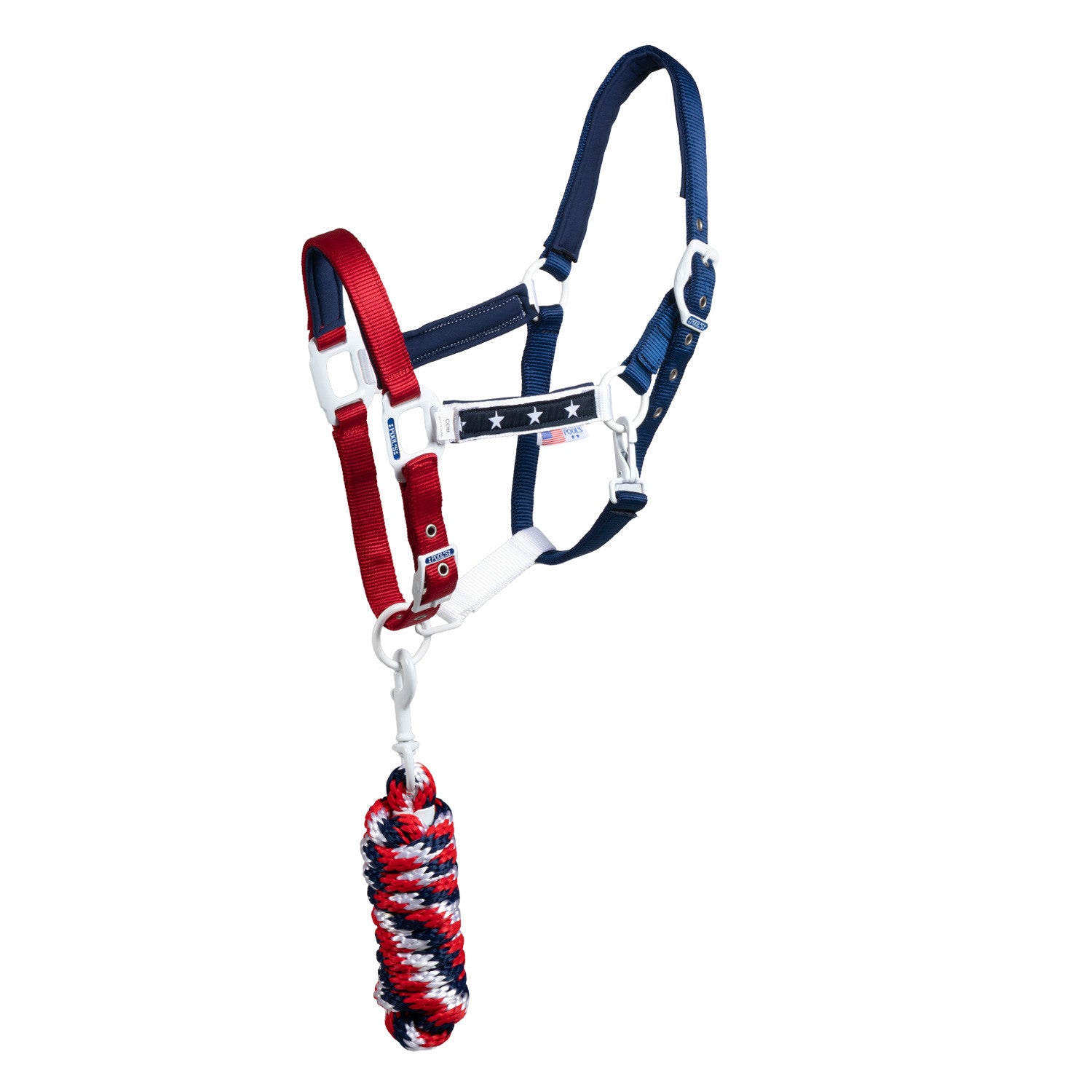 Cabezada de nailon USA con ramal Pool's