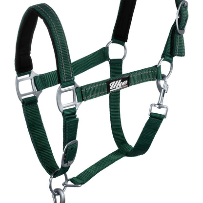 Cabezale de nailon c/cabo modelo reflectante Uke - Verde oscuro