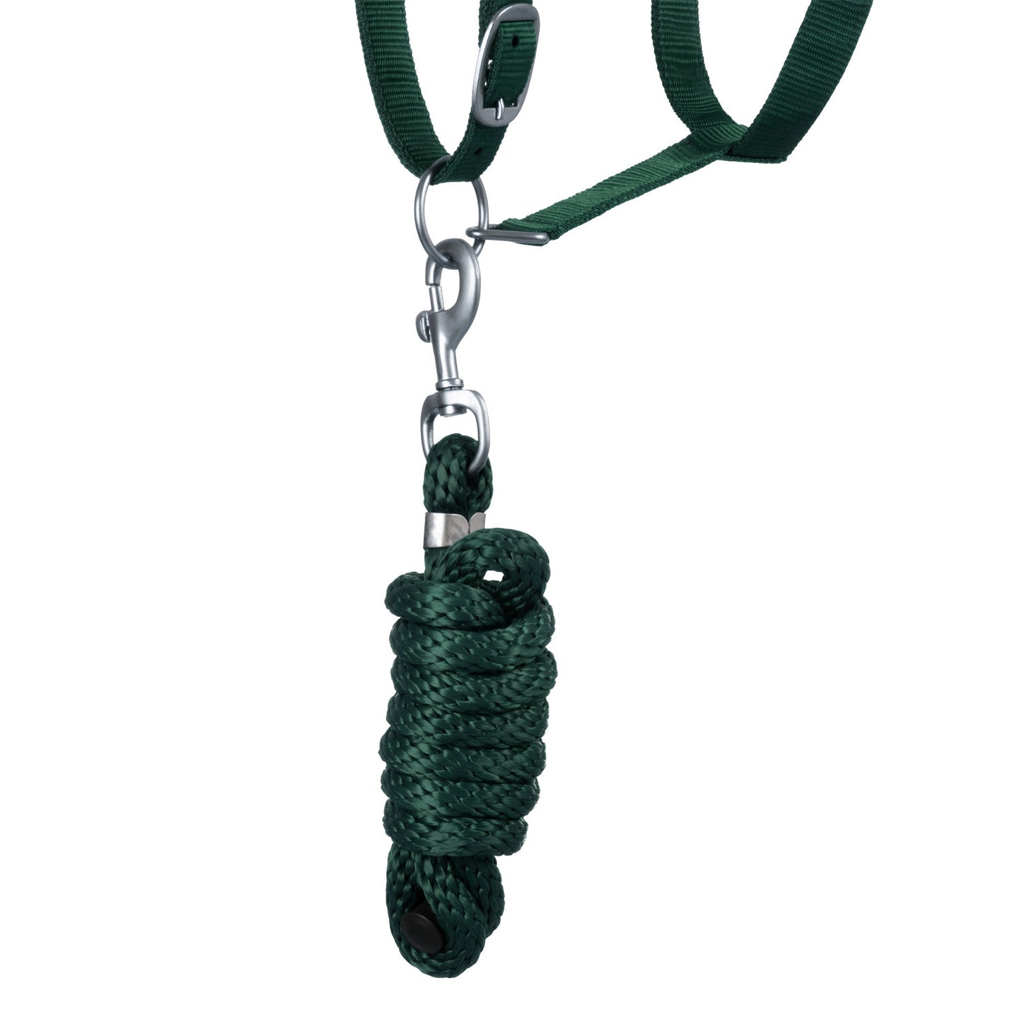 Cabezale de nailon c/cabo modelo reflectante Uke - Verde oscuro