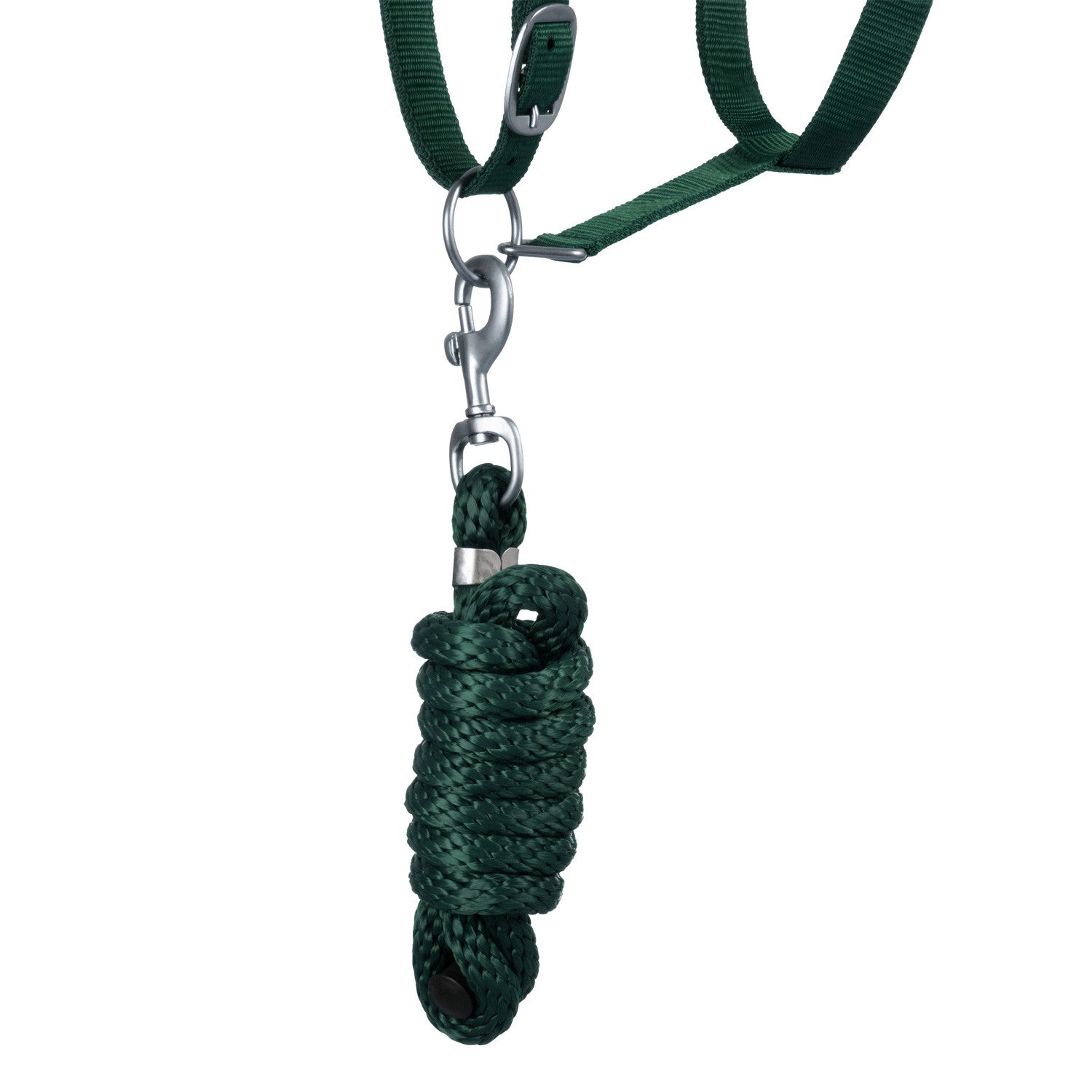 Cabezale de nailon c/cabo modelo reflectante Uke - Verde oscuro