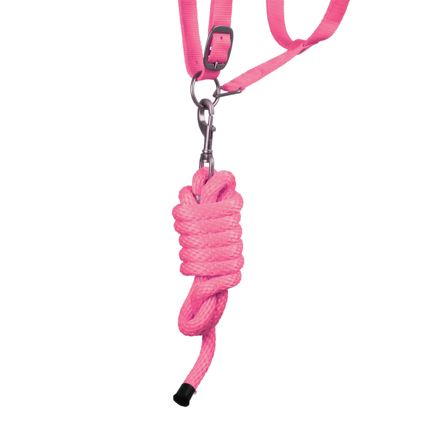Cabezale de nailon c/cabo modelo reflectante Uke - Rosa