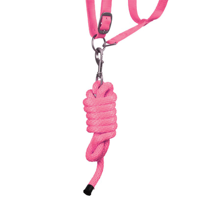 Cabezale de nailon c/cabo modelo reflectante Uke - Rosa