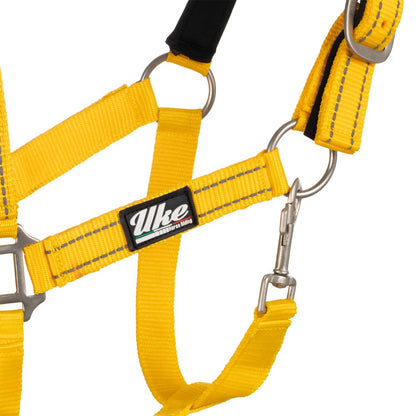 Cabezale de nailon c/cabo modelo reflectante Uke - Amarillo