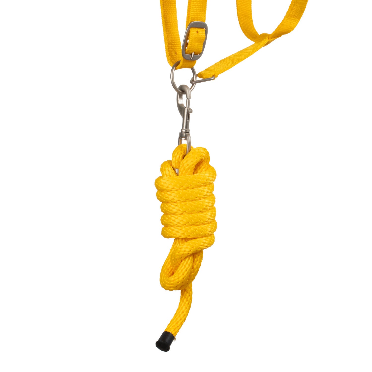 Cabezale de nailon c/cabo modelo reflectante Uke - Amarillo
