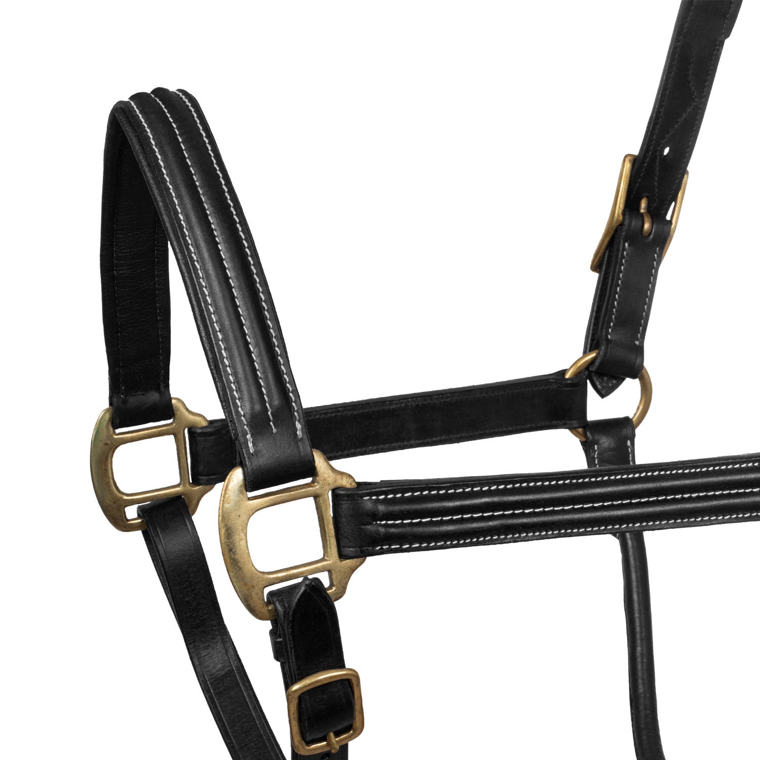 Cabezada Supreme cuero triple - Negro