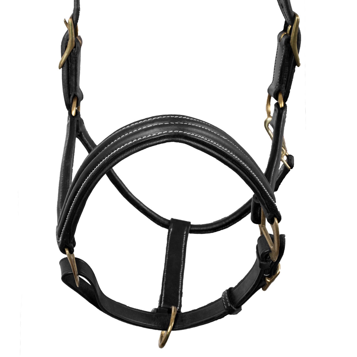 Cabezada Supreme cuero triple - Negro