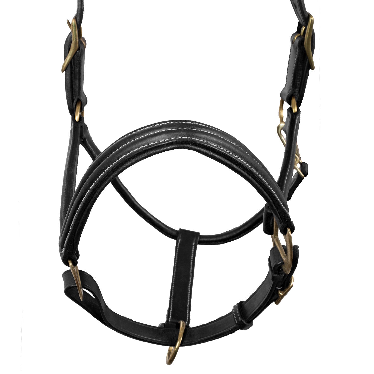 Cabezada Supreme cuero triple - Negro