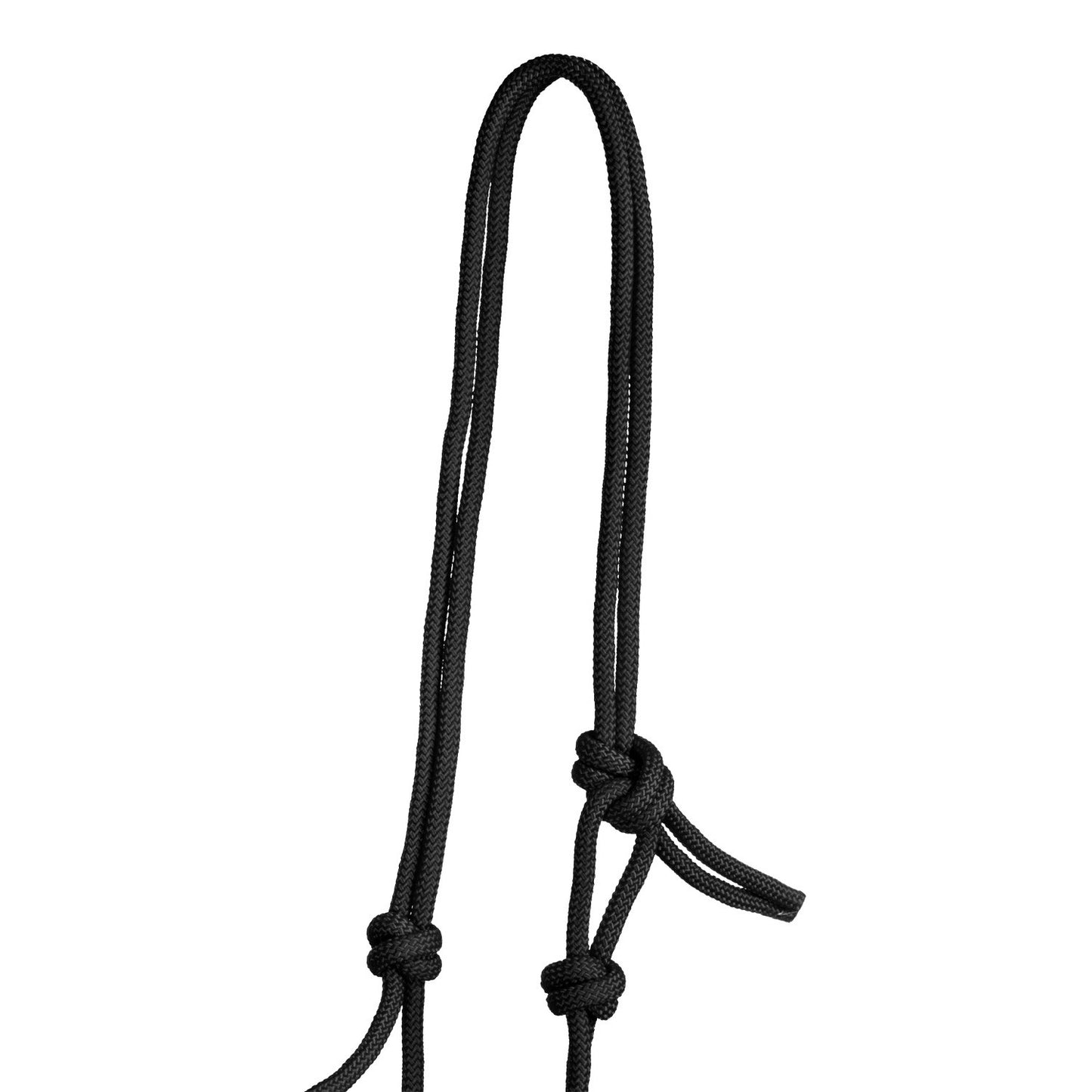 Cabezada cuerda anudada Pool's - Negro