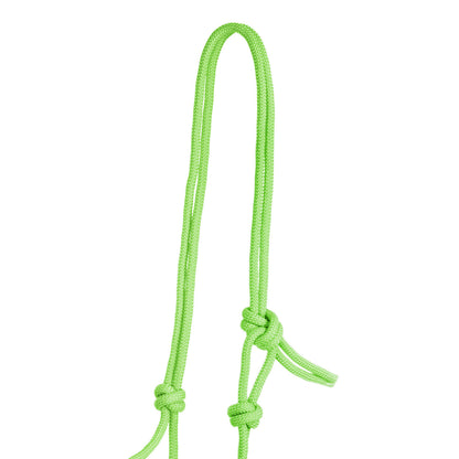 Cabezada cuerda anudada Pool's - Lime
