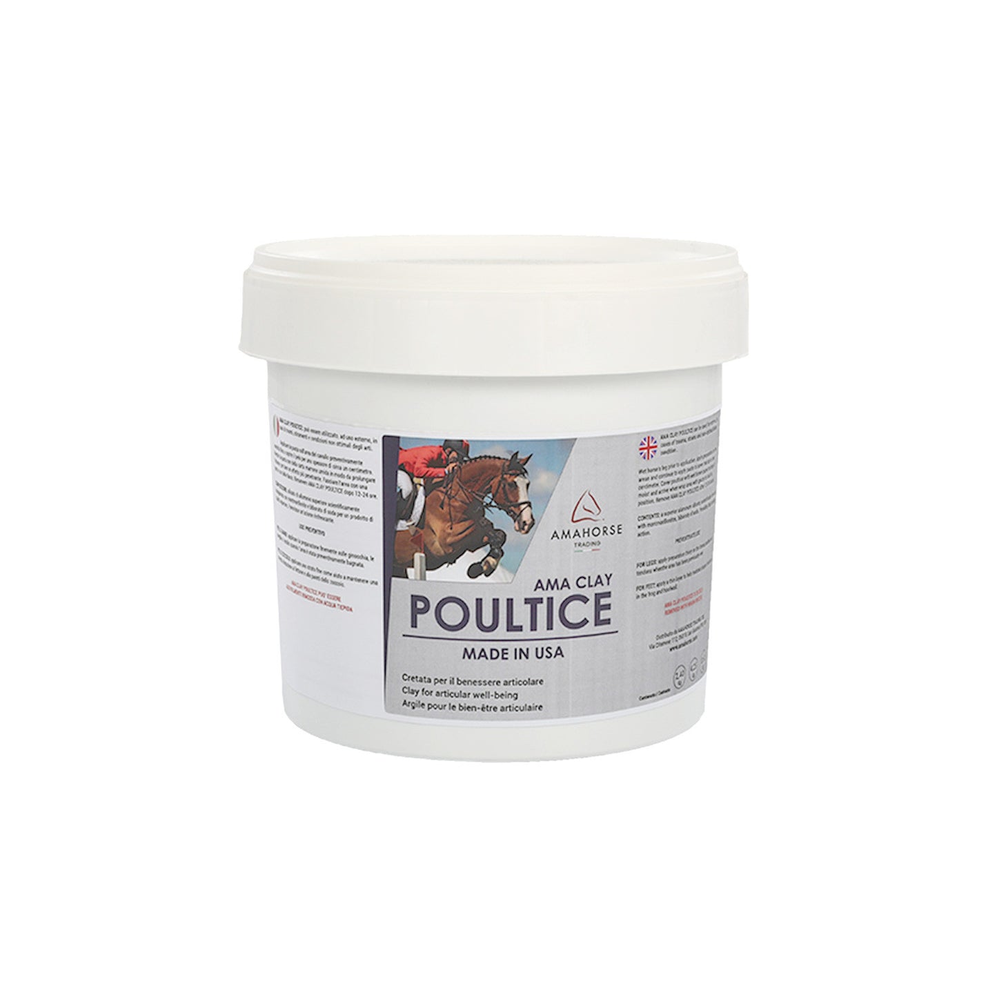 Cataplasma Amaclay hecho en EE. UU. (4,25 kg) AmaHorse