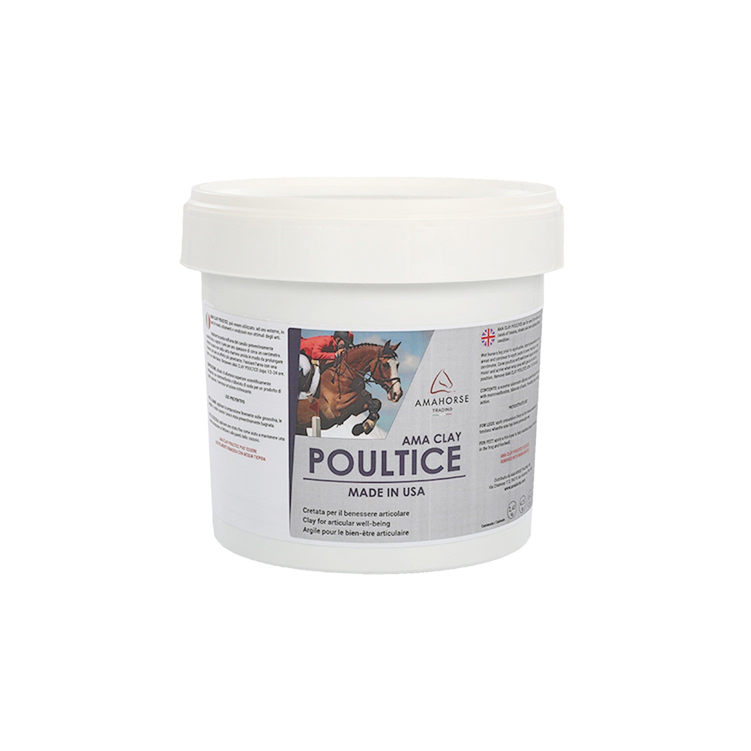 Cataplasma Amaclay hecho en EE. UU. (4,25 kg) AmaHorse