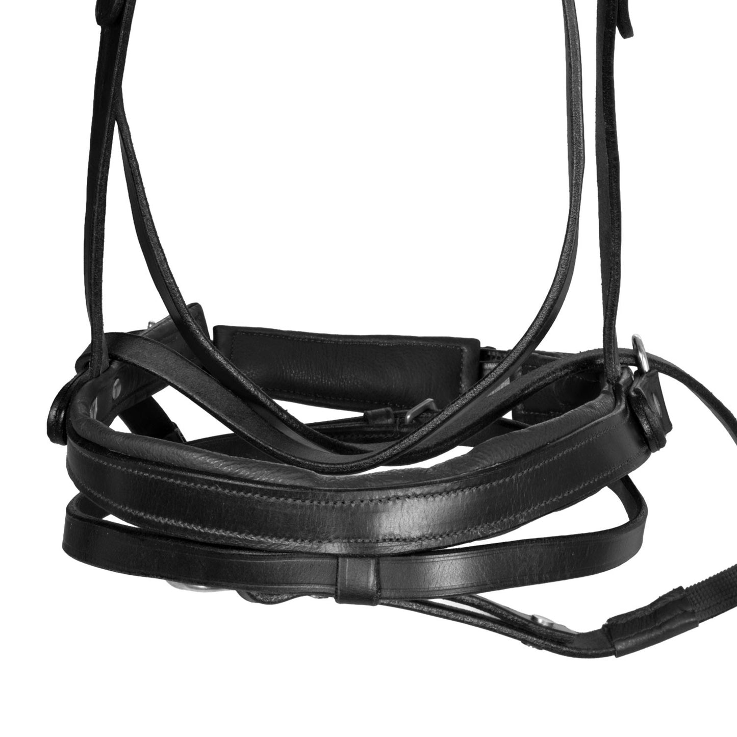 Testera bitless horse ball con riendas Umbria Equitazione - Negro