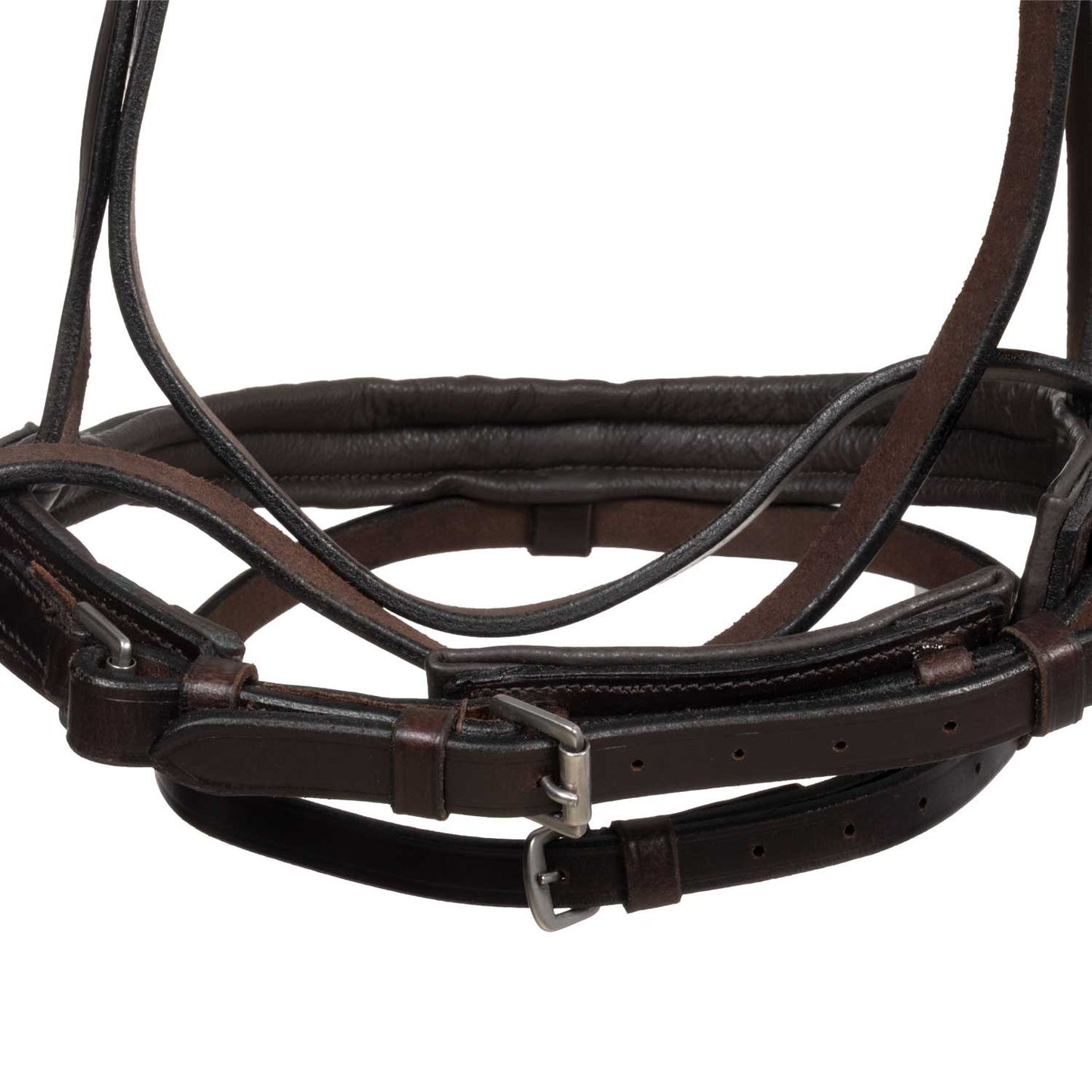 Testera bitless horse ball con riendas Umbria Equitazione - Marrón