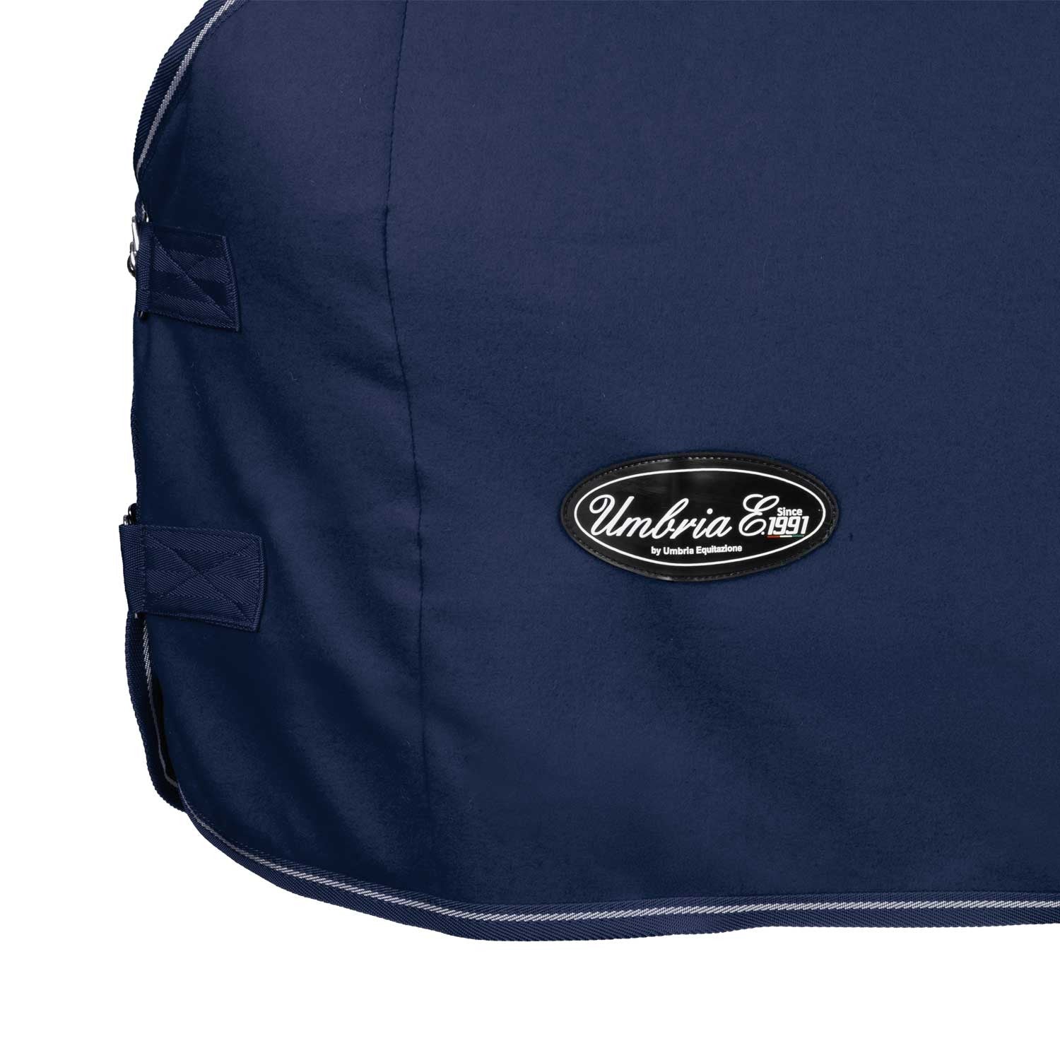 Manta de polar modelo Polar Umbria Equitazione - Azul marino
