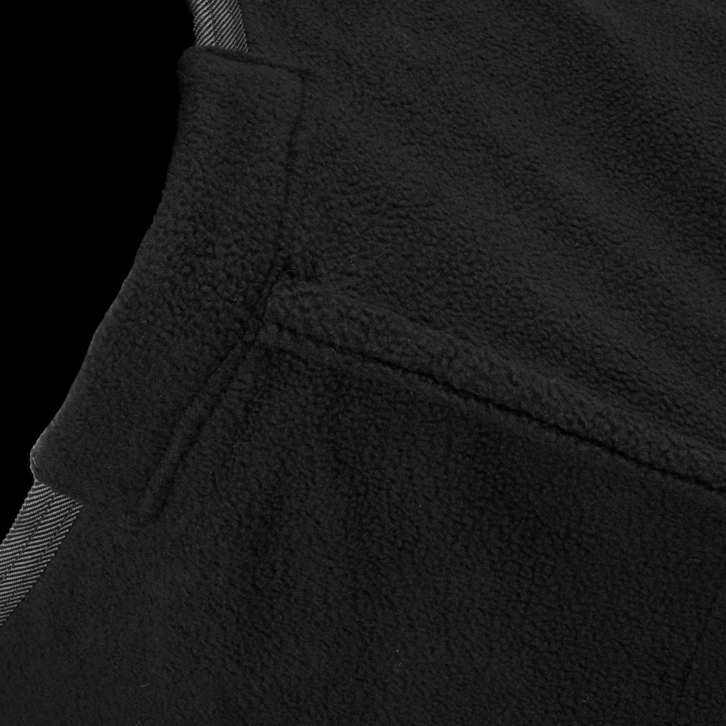Manta polar antipilling modelo Yukon Umbria Equitazione - Negro